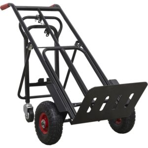 Sealey CST989HD 300kg Heavy Duty 3-in-1 Sack Truck with PU Tyres